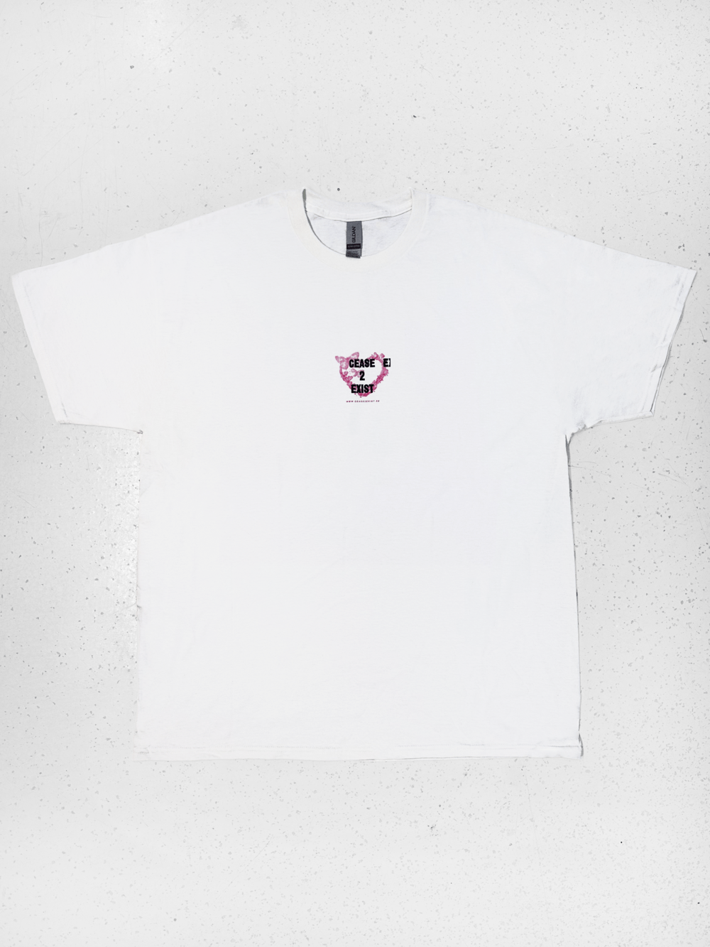 Cease 2 Exist White M.2.S. Tee