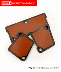 Image 2 of 410/360 Exhaust Cover Kit Exhaust Port BlocK