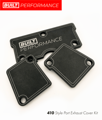 Image 1 of 410/360 Exhaust Cover Kit Exhaust Port BlocK