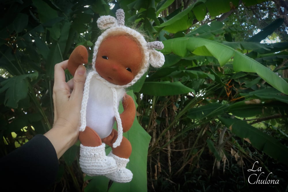 Image of Dancer- 10 inch Baby Reindeer Doll