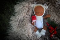 Image 1 of Dancer- 10 inch Baby Reindeer Doll