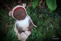 Image 3 of Blitzen- 10 inch Reindeer baby doll