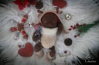 Image 2 of Blitzen- 10 inch Reindeer baby doll