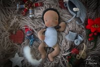 Image 5 of Sven-10 inch Reindeer baby doll