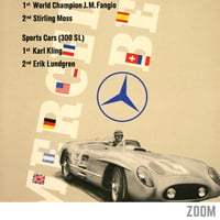 Image 2 of Grand Prix of Sweden - Mercedes-Benz | Henk Claasen - 1955 | Event Poster | Vintage Poster