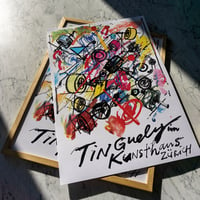 Image 1 of Kunsthaus Zürich | Jean Tinguely - 1982 | Event Poster | Vintage Poster