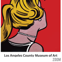 Image 2 of LACMA - Cold Shoulder | Roy Lichtenstein - 1987 | Event Poster | Vintage Poster