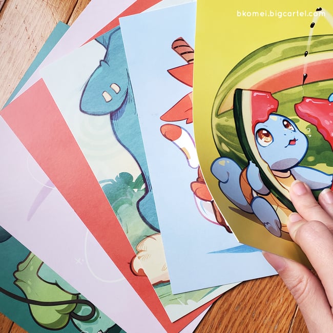 Food for Starters - 8x8" Art Prints