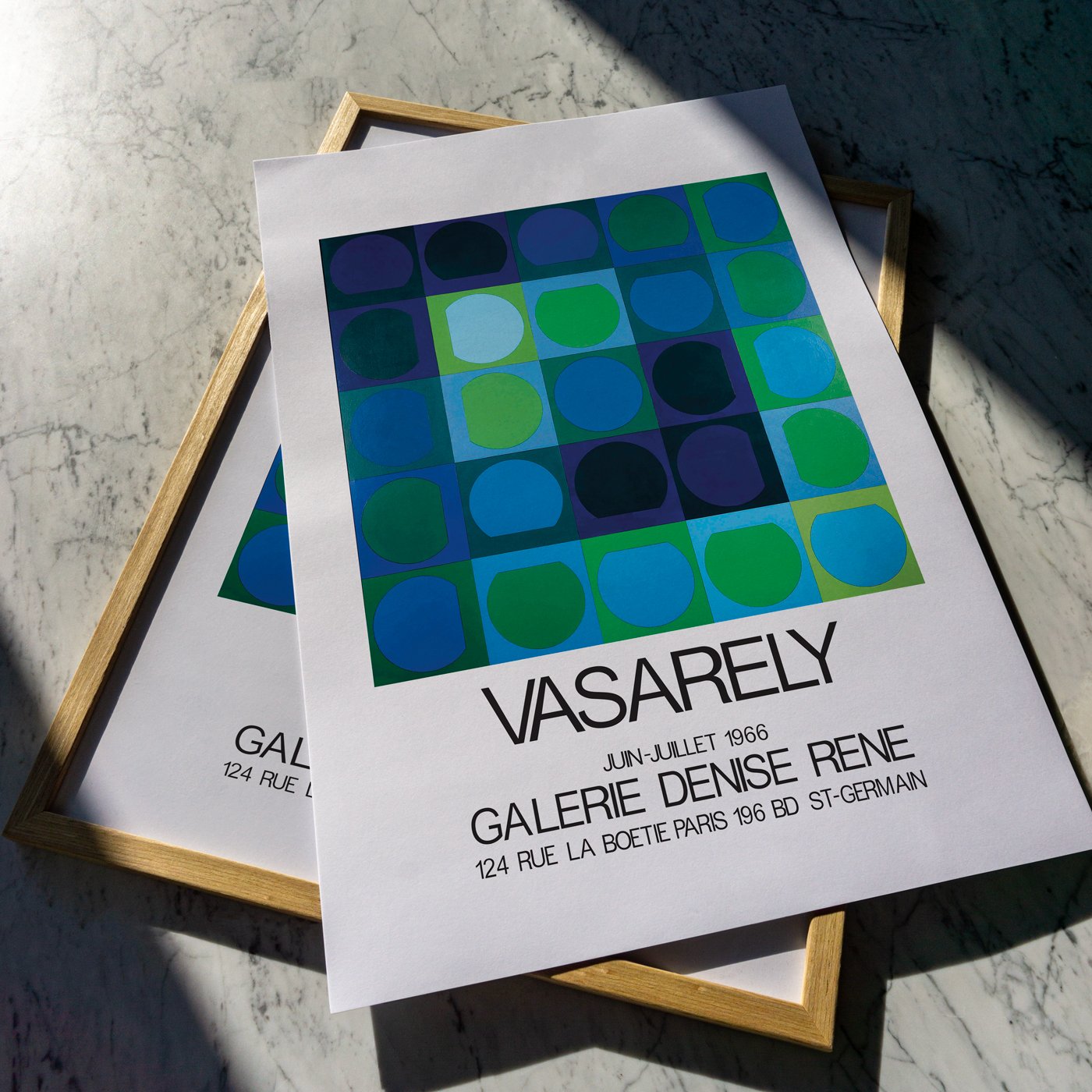 Denise Rene Gallery - Zaphir | Victor Vasarely - 1966 | Event