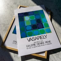 Image 1 of Denise Rene Gallery - Zaphir | Victor Vasarely - 1966 | Event Poster | Vintage Poster