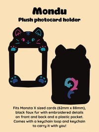 Image 3 of PREORDER Plush Photocard Holder