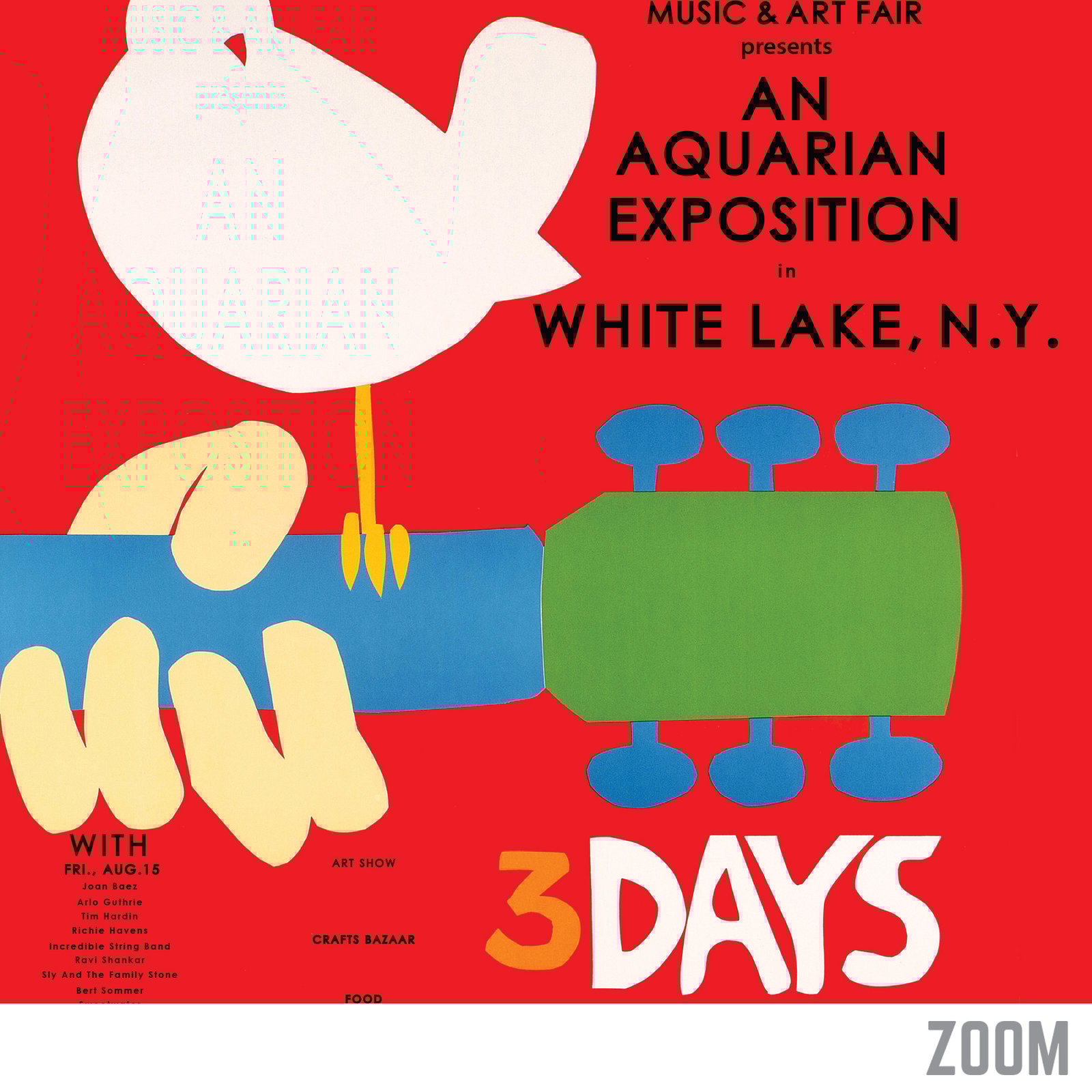 Arnold Skolnick, Whose Poster Embodied Woodstock, Dies at 85