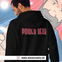 Image 2 of Power Bear Symbol Hoodie / Various Colors