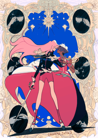 Image 1 of A4 - Utena art print