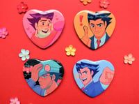 Image 1 of Phoenix Wright Buttons