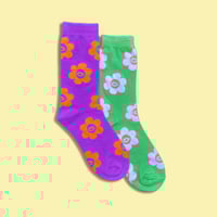 Image 1 of Bloom Flower Socks