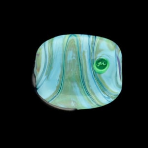 Image of XL. Puffin - Flameworked Glass Sculpture Bead