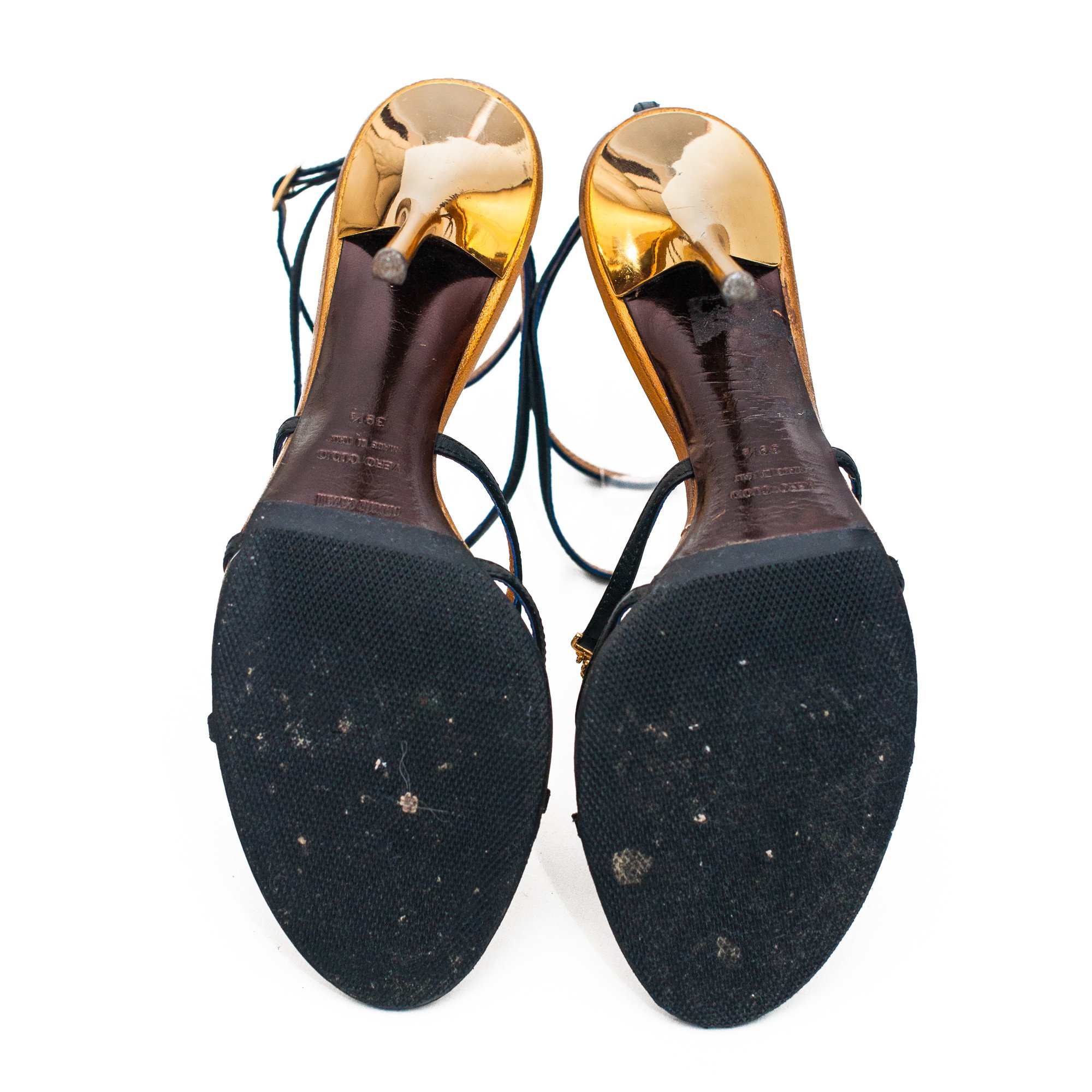 Image of Roberto Cavalli Snake High Heels