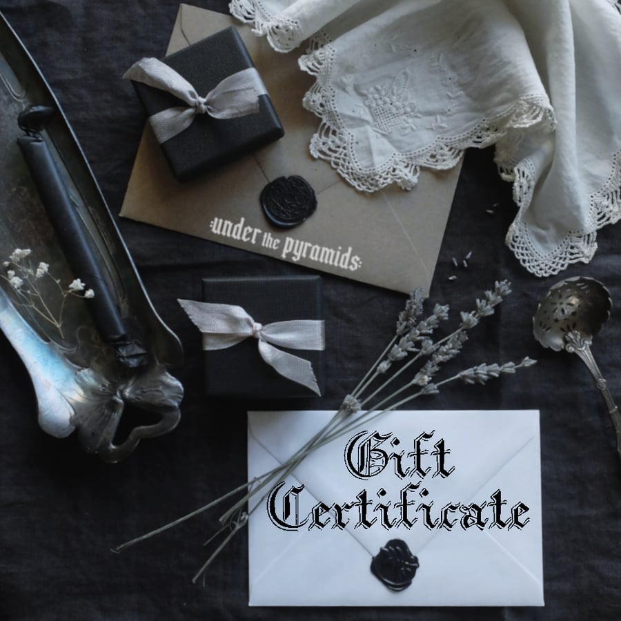 Image of GIFT-CERTIFICATE ↟ virtual gift certificate, gift voucher, coupon code, bon cadeau