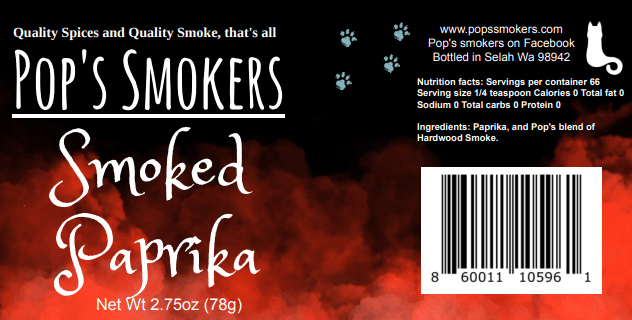 Image of Smoked Paprika  2.75oz