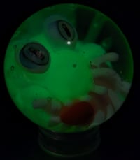 Image 2 of "Slimer" UV Monster Marble