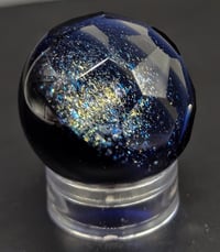 Image 4 of Faceted Dichro Swirl Slurper Marble