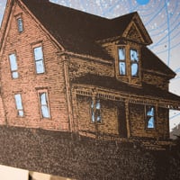Image 5 of House Screen Print #1