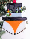 Jaunty Top Hat Fox with Bee