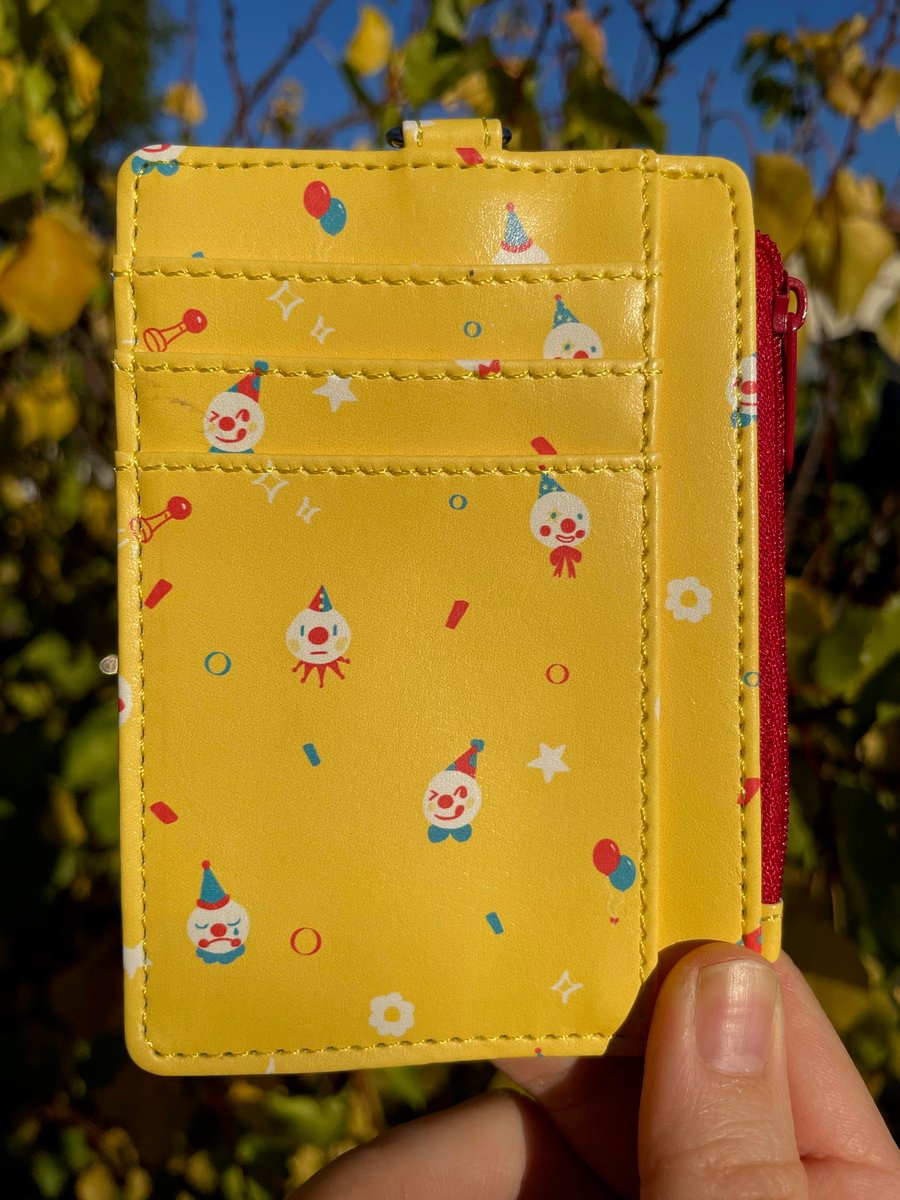 Clown Face Card Wallet | [ mapurl ]