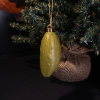 Image 2 of 3D Printed Pickle Ornament