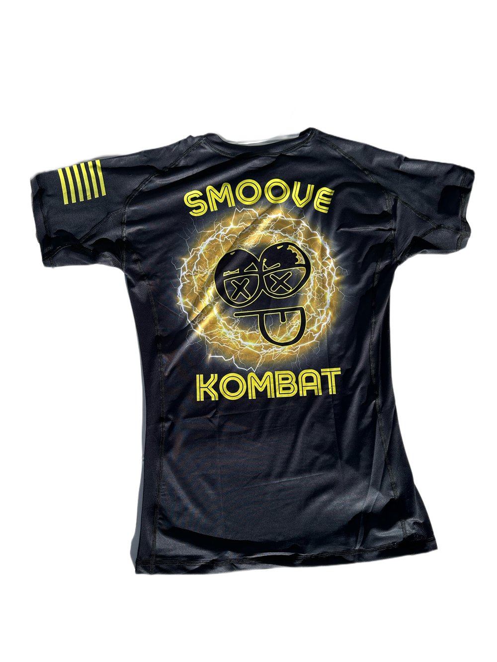 Image of Smoove Lightning Black Rashguard