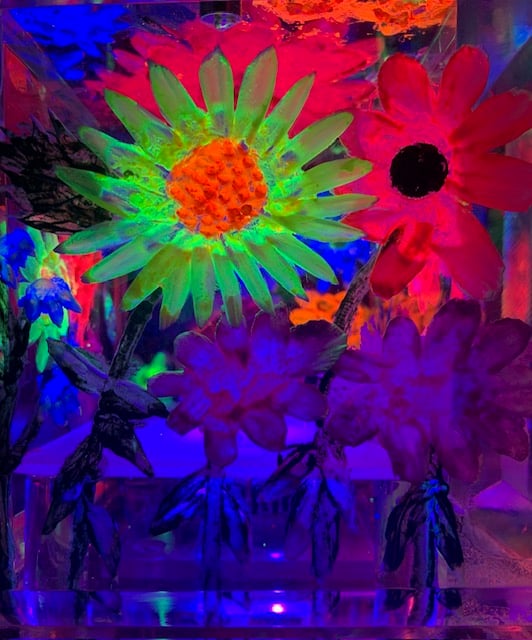 Image of Large Painted Light Up Box!