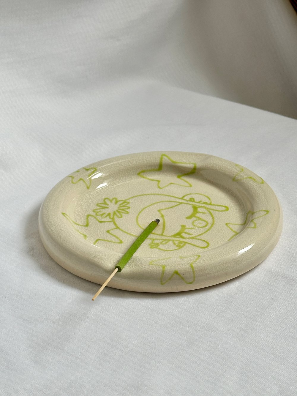 Image of mada x superfluic Lime Bubble Ash Plate
