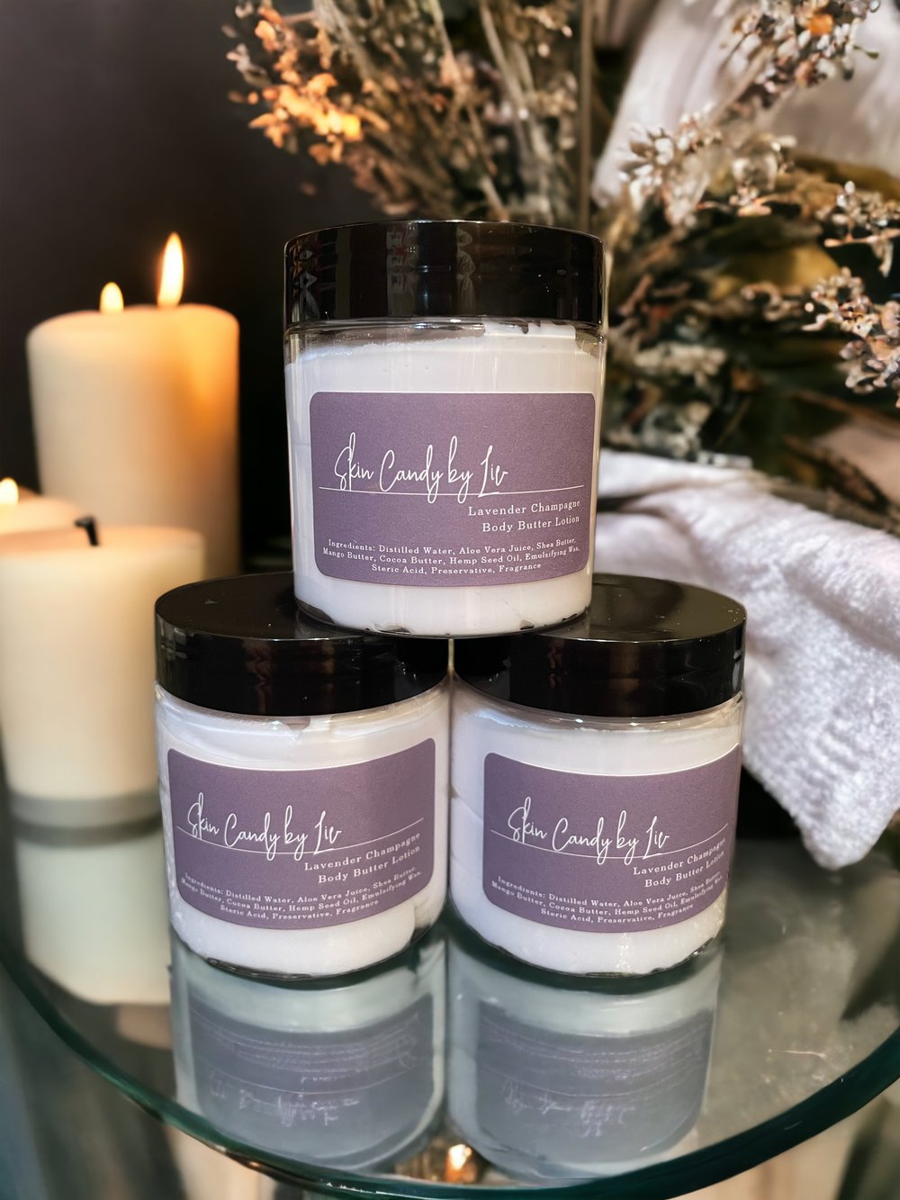 Lavender Champagne Body Butter Lotion