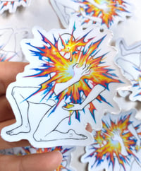 Image of Hazmat Holographic Sticker