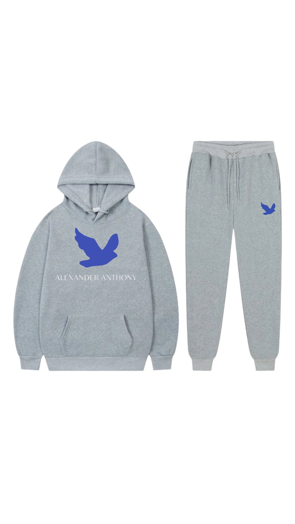 Image of Alexander Anthony Dove Print Hoodie Sweatsuits 
