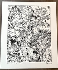 Image 1 of TMNT RPG Illustration