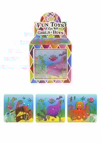 6 x Under The Sea Jigsaw Puzzles - Pinata Toy Loot/Party Bag Fillers Kids Weddi