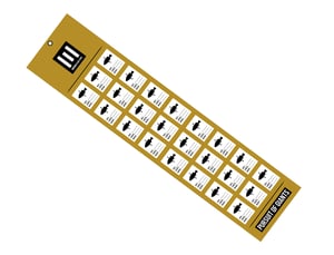 Image of Travel Ready Big Bass Board (MUSTARD)