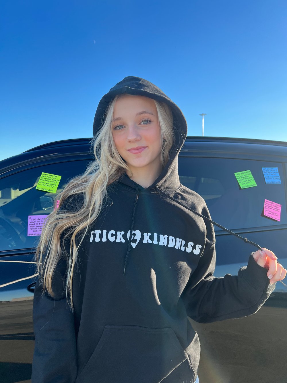 Image of “i hope you fall in love with being alive” hoodie