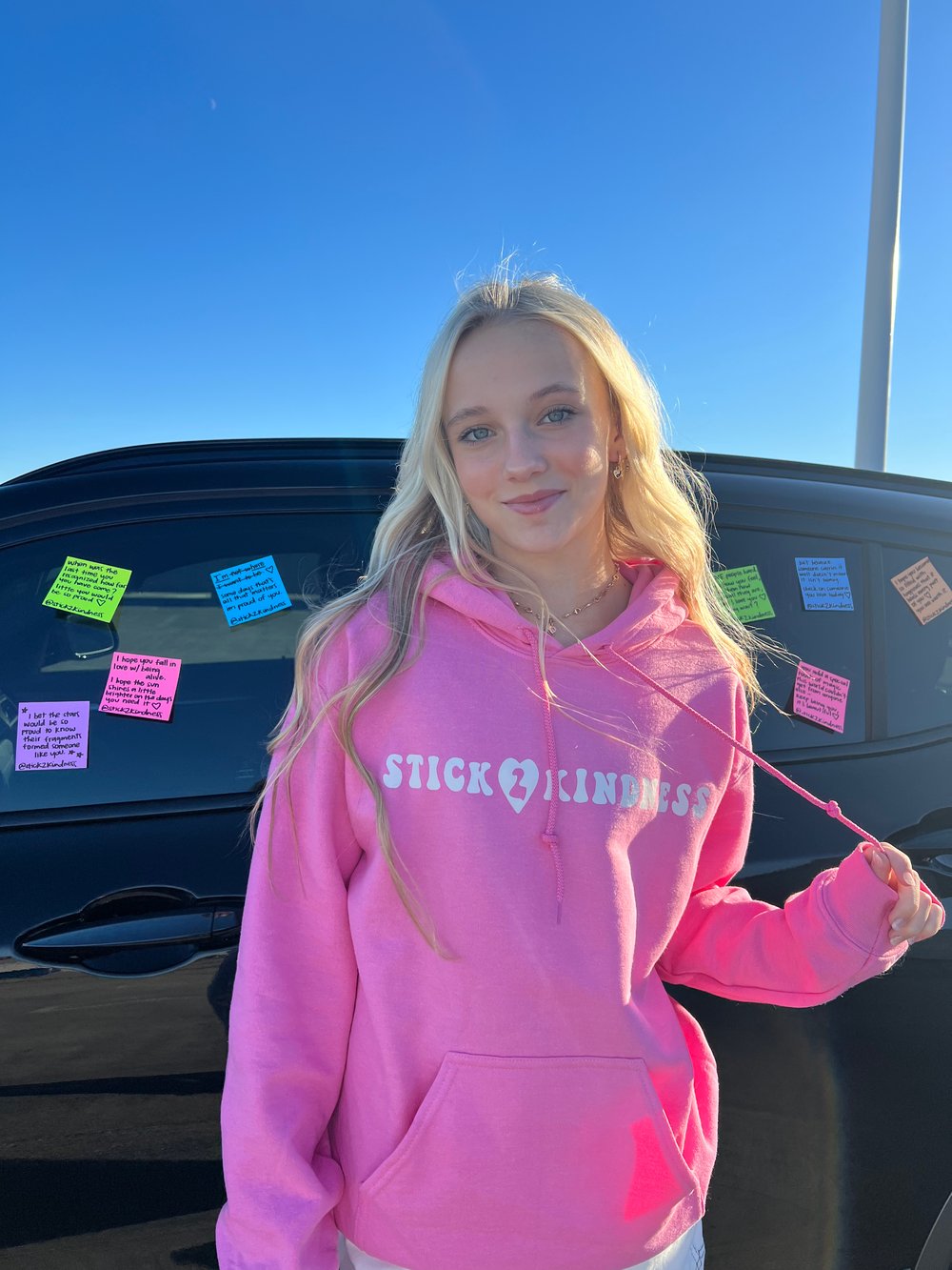 Image of “i hope you fall in love with being alive” hoodie