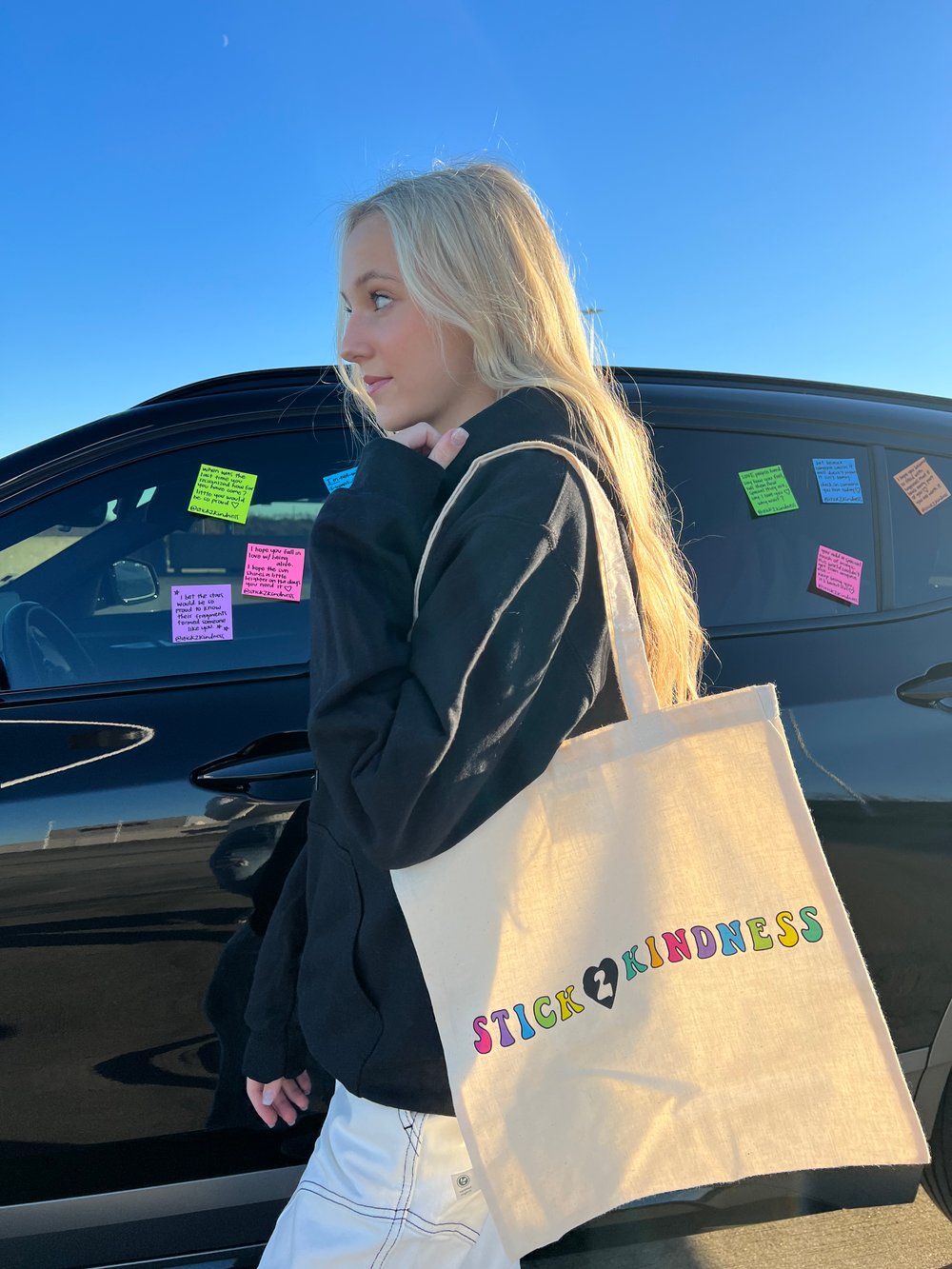 Image of stick2kindness canvas bag