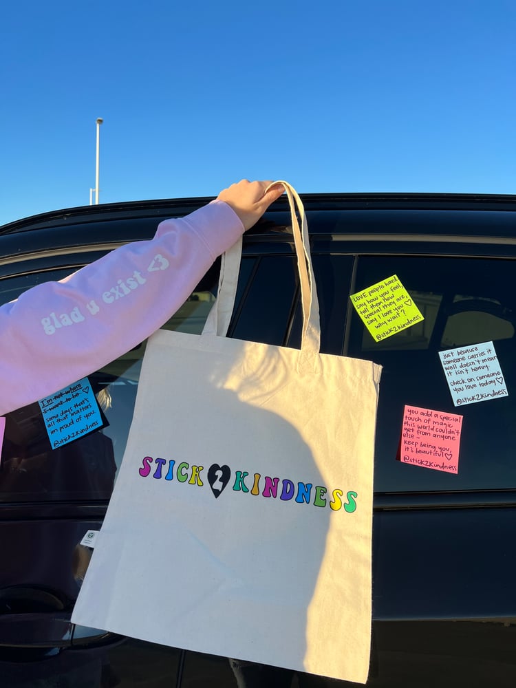 Image of stick2kindness canvas bag