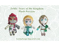Image of Zelda Tears of the Kingdom Plush - Link Ganondorf Zelda - Breath of the Wild