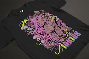 Image of RE-Stock : Hibiki Art Wear X INKINK Crossover X Godtail / Boxy Premium Tee 