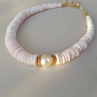 Image 4 of Conch Shell & Pearl Necklace 