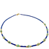 Ltd Ed - Gold Lapis Lazuli & Turquoise Bead Necklace Image 2