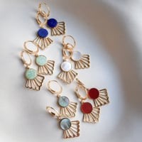 Image 1 of Petites Boucles d'Oreilles MAJA - 5 Coloris
