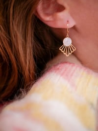 Image 4 of Petites Boucles d'Oreilles MAJA - 5 Coloris