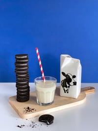 Image 1 of Cow Face Milk Jug